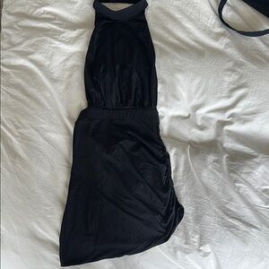 Babyboo Black Halter Dress
